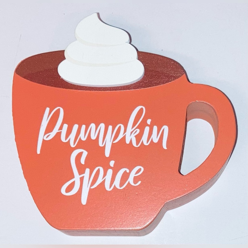 Pumpkin Spice Fall Decor Wood Sign - NEW!